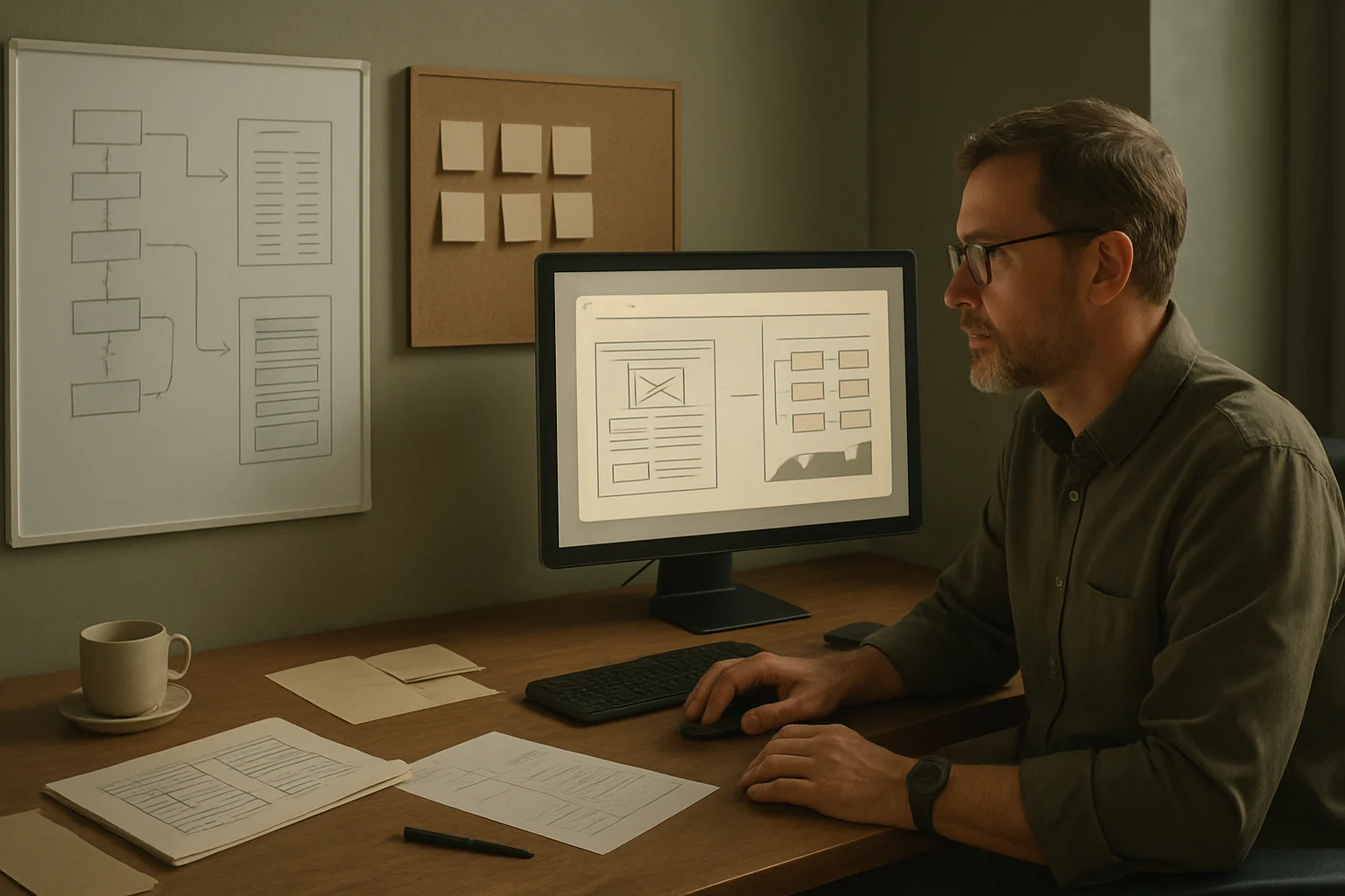 Warsztat migracji sklepu internetowego z planem przekierowań, testami i kontrola krytycznych adresów URL. Hero dla strony "Migracja sklepu internetowego".