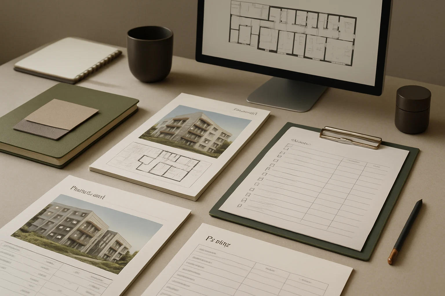 Warsztat zgodności dla strony deweloperskiej z kartami inwestycji, planami mieszkan i materialami do publikacji cen. Hero dla strony "Prospekt informacyjny i dane.gov.pl".